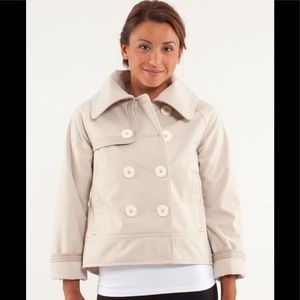 Lululemon Coco Soft-shell Peacoat Jacket Size 4
